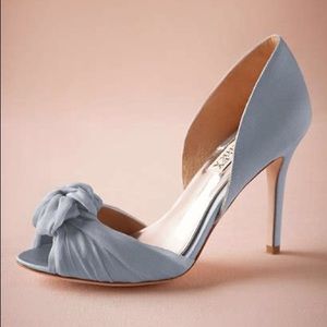 Badgley Mischka Knotted D’orsay Pumps BHLDN